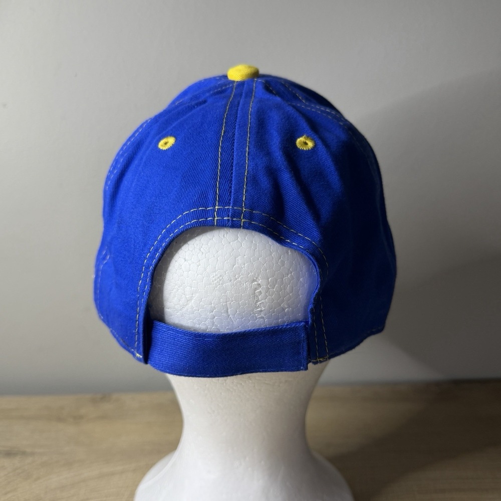 NAPA Racing Michael Waltrip NASCAR Hat Blue‎ Yellow Baseball Cap OSFM - Picture 4 of 8